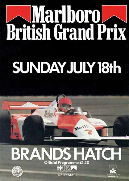 Motor Racing at Brands Hatch in the eighties The Brabham team chose this race to introduce a new tactic to Formula One re-fuelling mid-race.