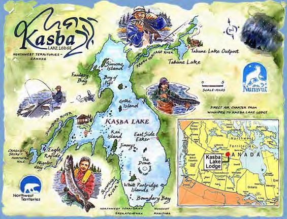 best Canadian fishing lodges.