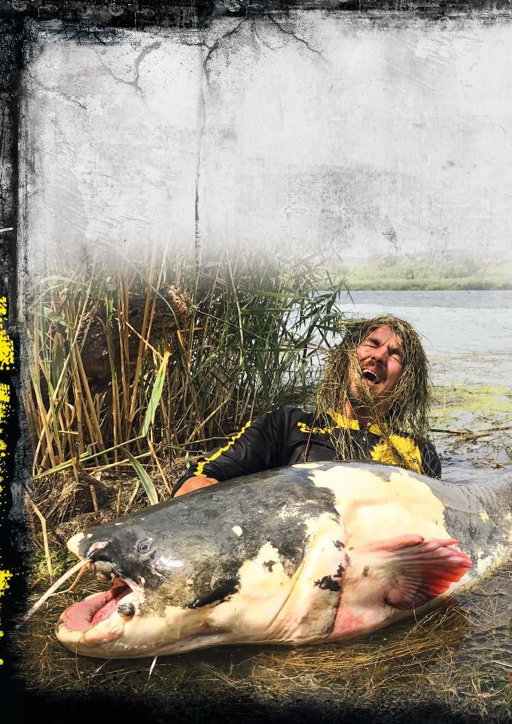 Catfish angling an extreme adventure that