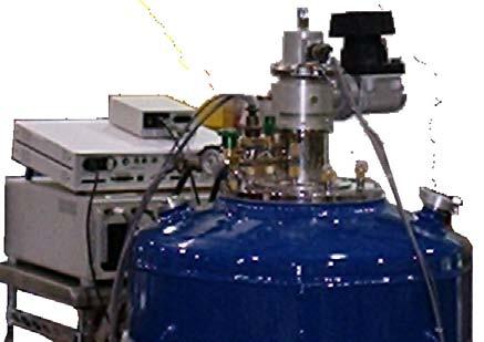 A small amount of liquid helium is drawn from the magnet s bath into the vaporizer located at the bottom of the sample tube. The liquid helium is vaporized and heated to your pre-selected temperature.