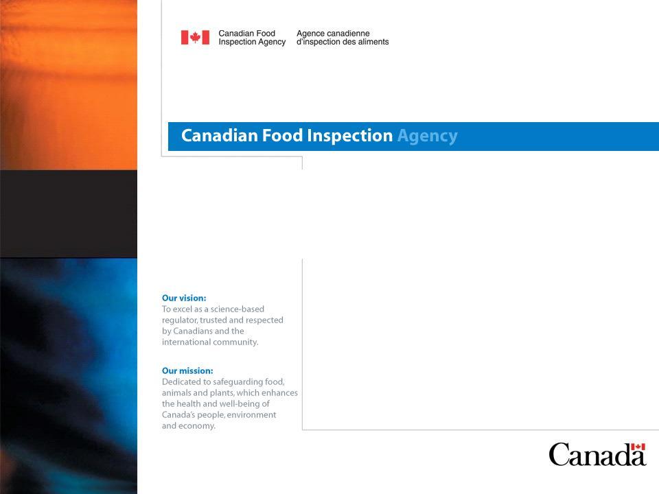 Canada s Plant Breeders Rights (PBR) Intellectual Property (IP) Framework Presented to: Canadian