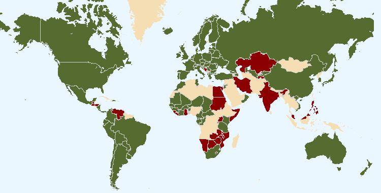 UPOV Membership 72 countries and 2 intergovernmental organizations