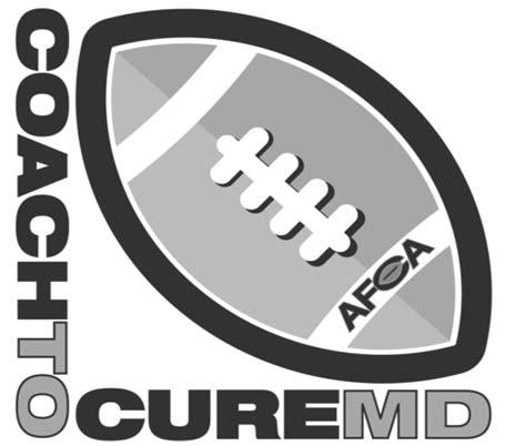dystrophy research by either donating online at www.coachtocuremd.org, or by texting the word CURE to 90999 to contribute $5 towards research.