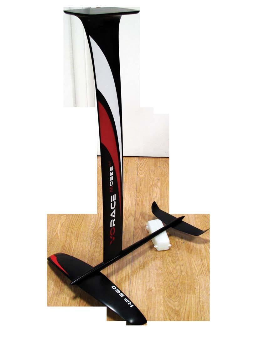 970mm VORACE free race The natural inclination of hydrofoil races has encouraged us to