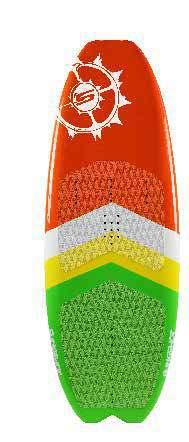 Featuring robust bamboo laminate construction, a concave deck, scooped nose, wide body and movable track mounting system, the Alien Air is a board that will get you up, foiling and