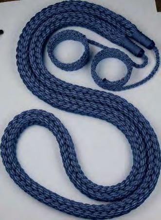Mooring LIROS Bumperline 01079 Premium square-braided fender line. Smooth material lays flat against topsides. Soft and easy to handle.