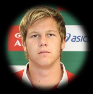 Nicolaas Janse van Rensburg Lock (Vodacom Blue Bulls) Height: 2.