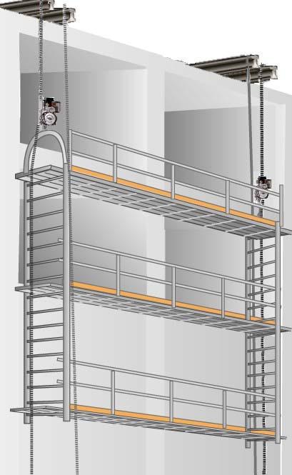 A: Support Each scaffold Scaffold and scaffold component must support without failure its own weight and at least 4 times the maximum intended load.