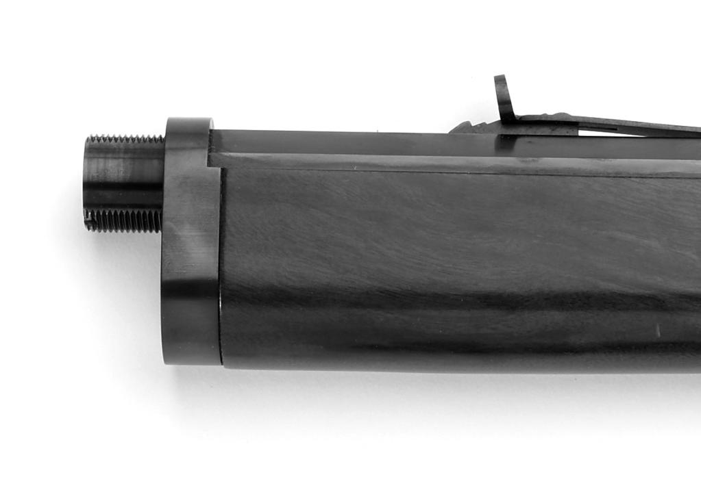 FIGURE 28 Be certain the magazine tube and magazine follower are completely retracted into the receiver extension.