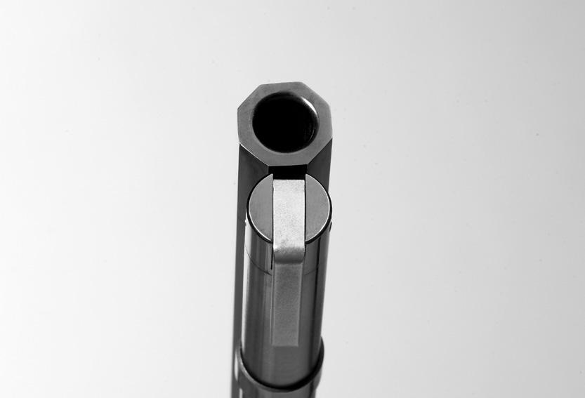 Magazine Follower Receiver Extension FIGURE 29 Turn the barrel/forearm half of the rifle 90 counterclockwise to attach it to the receiver. 4.