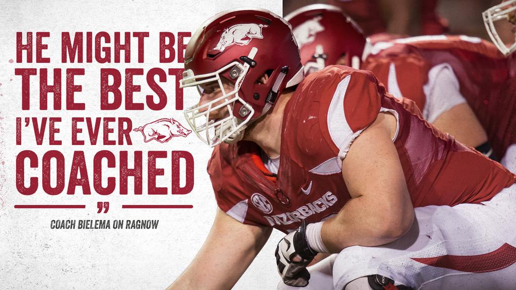 FRANK RAGNOW NUMBERS TO KNOW 0 Number of sacks allowed by Ragnow in 42 career games. 2,603 Total Number of snaps played by Ragnow over the last 3+ seasons, including 1,242 in pass protection. 93.5 No.