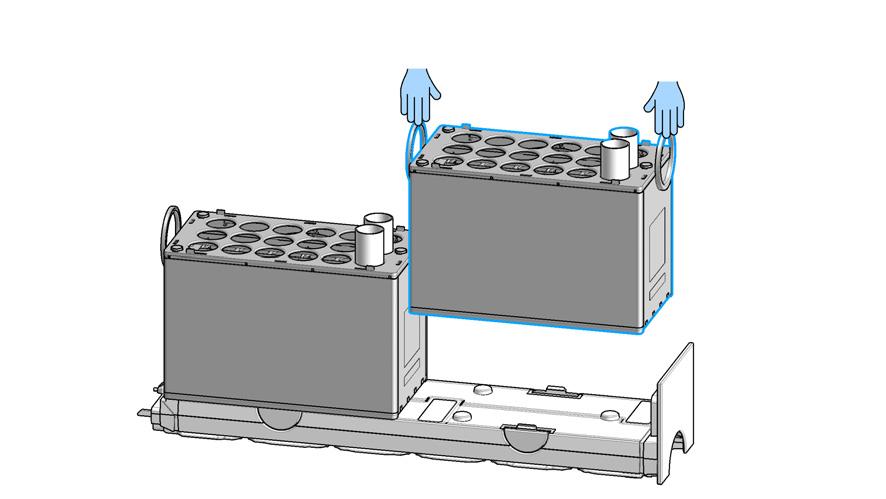 containers, refer to the Parts section. Preparations Remove the drawer from the module.