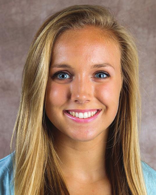#8 BROOKE SMITH 2016 (Sophomore) Served a pair of aces in a win against Northwestern on Oct.