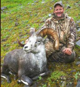 Excellent 2014 Stone Sheep/Mt. Goat or Mt. Caribou Hunt: $21,000 with a $10,000 trophy fee on the Sheep: Grizzly Includes Mt.