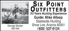 Outfitter Service Specializing in
