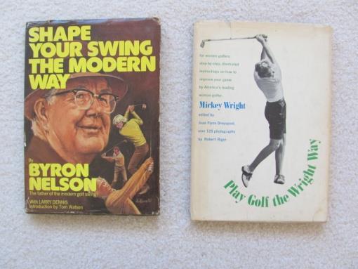 Nelson, Byron Shape Your Swing the Modern Way, 1976, 1 st Edition, DJ, clean tight pages, signed Best