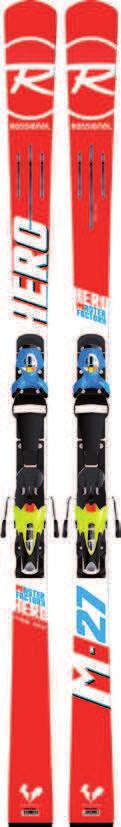 The top layer of the ski s structure is cut lengthwise for superior power transfer and enhanced ski control.
