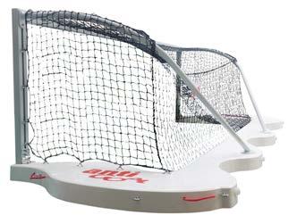 Net is Heavy Duty, polypropylene cord, knotted at every intersection. Durable EVA closed cell foam floatation elements.