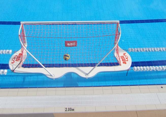 19 Water Polo Goals Anti Pro Goal - 750mm Anti Wave Floating Goal The FINA approved Anti Floating Goal sets the standard for international Water Polo competetion equipment and is used extensively in