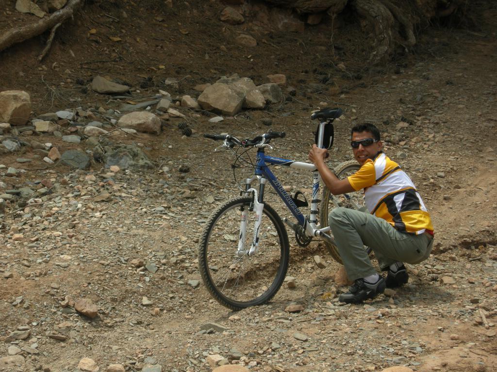 Mountain Bike Guides We started with a young berber team from the central high Atlas who had little