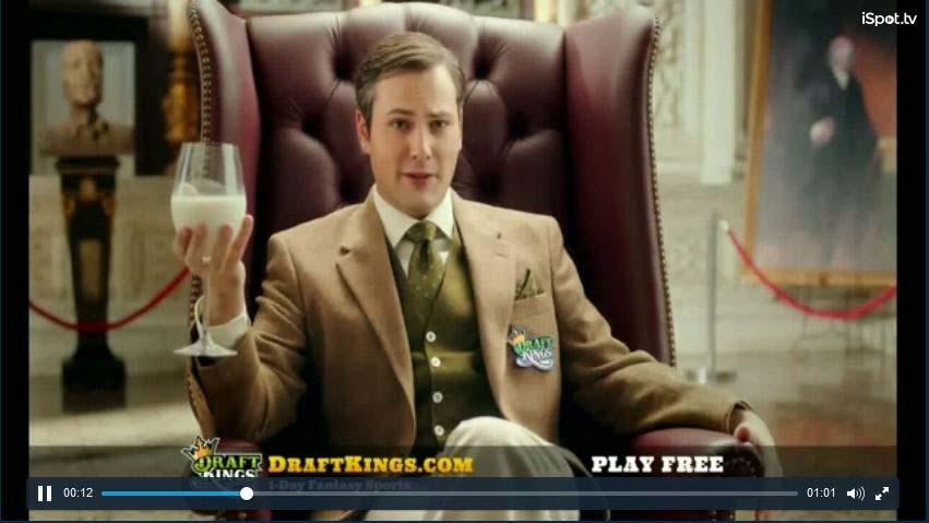76. The giant check is no myth urged another DraftKings ad... BECOME A MILLIONAIRE! 77. The ease and simplicity of playing and winning is further reinforced on the DraftKings website.
