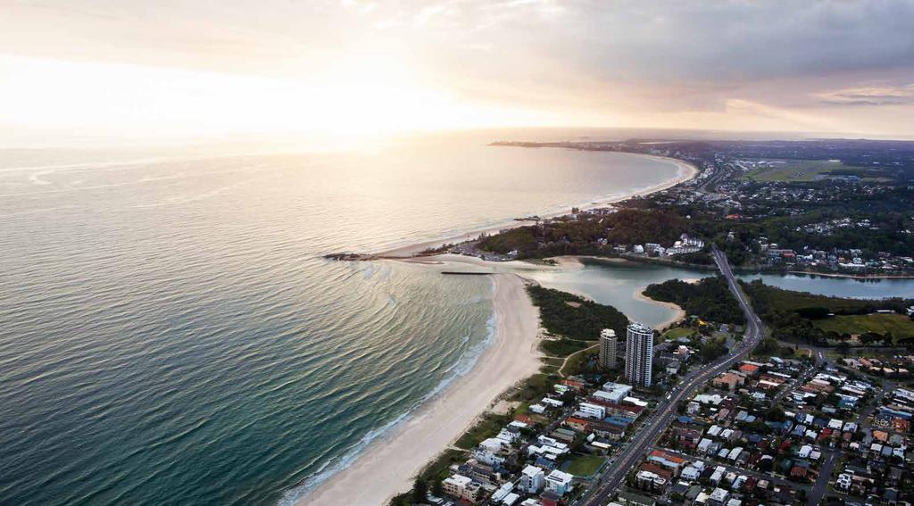 CURRUMBIN CREEK Acqua, Palm Beach is perfectly situated beachside, in one of the Gold Coast s most popular coastal suburbs.