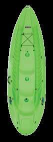 Kayak (LT-90118) TAMARACK 120 L: 10' (3.05m) W: 31 (78.7cm) Weight: 50lbs (22.7kg) *Capacity: 275lbs (124.7kg) Opt.