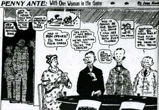 Name: Date: Cartoon Analysis Worksheet "With One Woman in the Game." St. Louis Post-Dispatch cartoon from January 29, 1917. Missouri Historical Society.