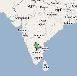 The ci3es of Bangalore and Hyderabad are the center of India s
