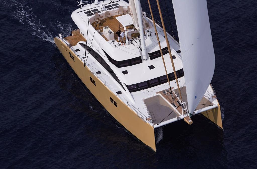 About five years ago, a French couple were considering buying a sailing yacht specifically, a sailing catamaran for long-range and long-term cruising.