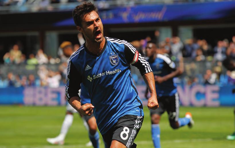 THE CAPTAIN When it comes to Earthquakes forward and captain Chris Wondolowski, the statistics speak for themselves.