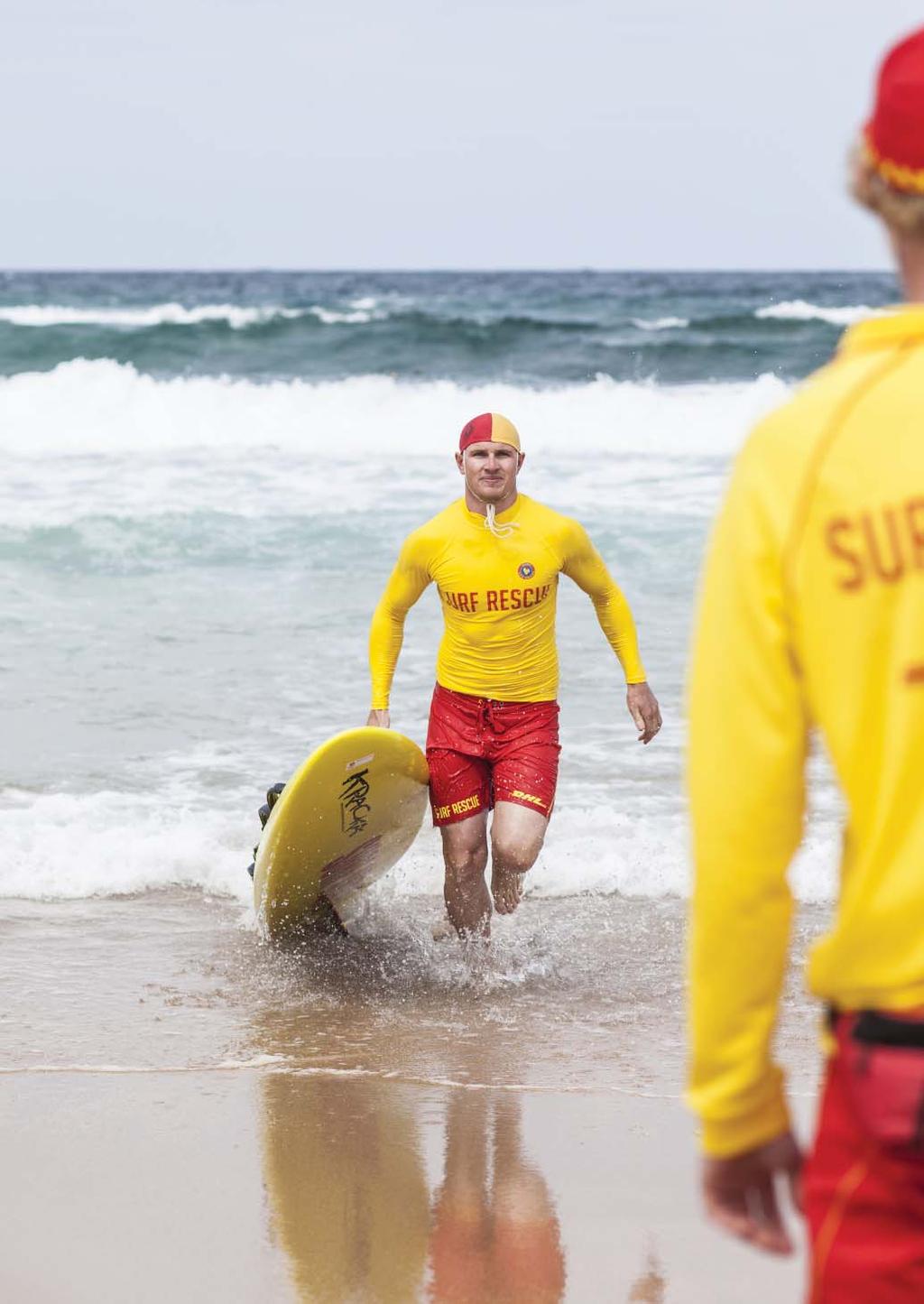 THE SURF LIFE SAVING