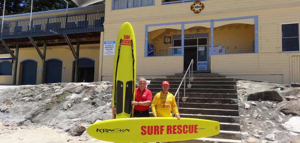 THE SURF LIFE SAVING FOUNDATION ANNUAL REVIEW 13-14 19 Yamba SLSC take delivery of new rescue boards Grant Seeking Unit The Grant Seeking Unit again achieved outstanding results for the Surf Life