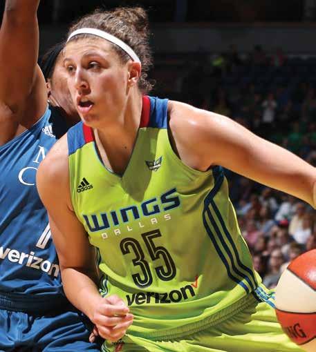 3 Overall Pick in WNBA Draft (Minnesota Lynx) Yvonne Turner (Omaha, Neb.