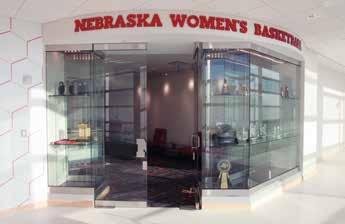 7 million addition to the southwest side of the Bob Devaney Sports Center is the practice home of the men's and women's basketball and wrestling