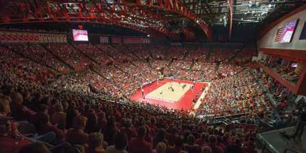 From Memorial Stadium to Pinnacle Bank Arena and the Bob Devaney Sports Center, Husker studentathletes have the benefits of training and competing in