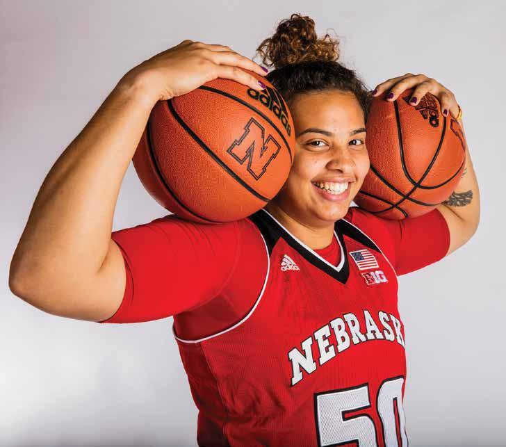 HUSKERS.COM @HUSKERSWBB #HUSKERS 77 1,000 career rebounds despite playing sparingly as a freshman. Washington was a first-team All-Oakland selection in the Bay Area League in 2012-13. She averaged 16.
