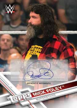 AUTOGRAPH CARDS Autographs of WWE Raw and SmackDown LIVE Superstars in both the Men s and Women s Divisions, WWE Legends, Rookies & NXT Prospects!