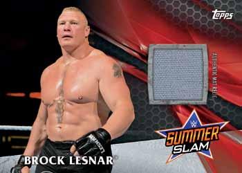 SummerSlam 2016 Mat Relic Cards Pieces of the event-used SummerSlam 2016 canvas mat! NXT TakeOver: Brooklyn II Mat Relic Cards Pieces of the event-used NXT TakeOver: Brooklyn II canvas mat!