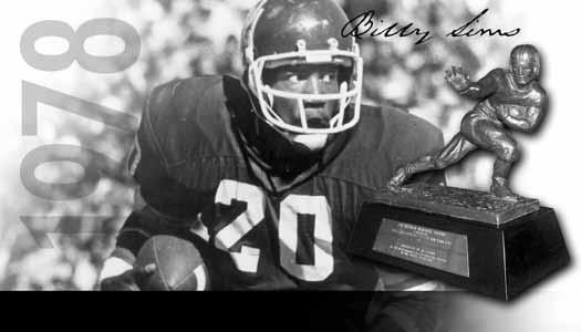 He set a Big Eight single-season rushing record in 1978 with 1,896 yards on 256 carries. Sims led the nation in rushing, averaging more than 7.0 yards per carry.