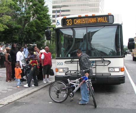 Objective 4 Improve bicycle access to transit by identifying safe and convenient bicycle routes to and from transit hubs and bus stops.