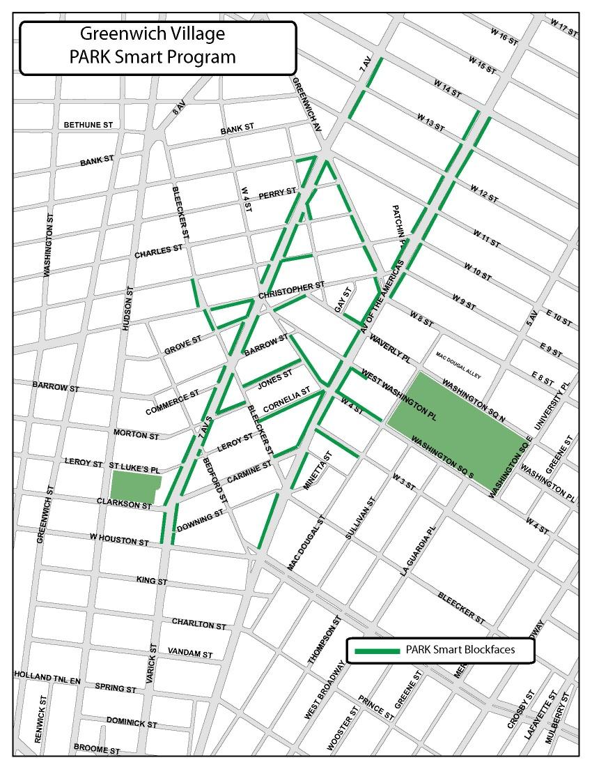 Figure 7 - New York City PARK Smart Pilot Area 1.
