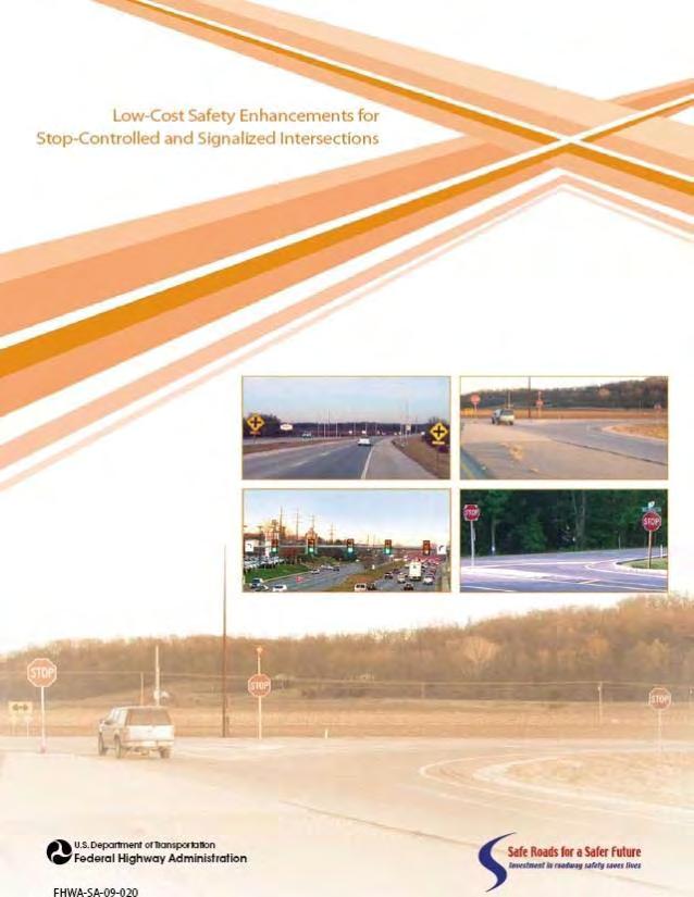 Key Systemic Countermeasures Stop Controlled Intersections Basic set of sign and marking improvements Improve sight distance for speed limits Signalized Intersections Basic set of sign and marking