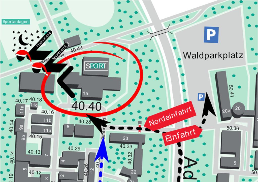 DIRECTIONS The whole event takes place in the Institute for Sports on the 'Campus Süd' (south campus) of KIT, the