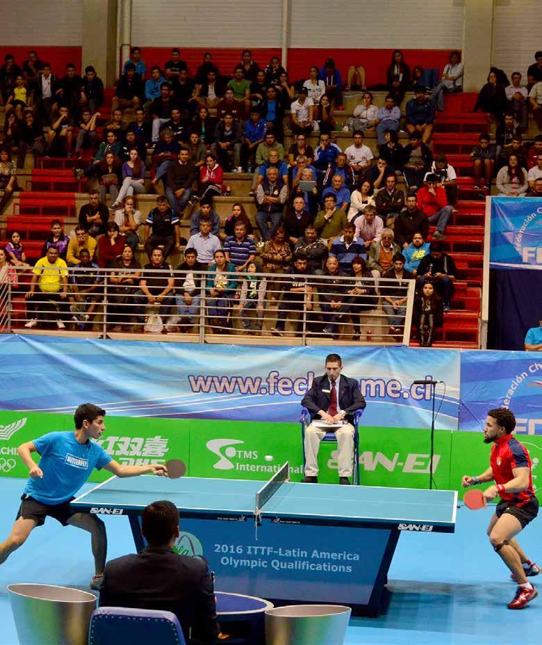 VENUE SET UP REQUIREMENTS: Multi Purpose Stadium Lighting minimum 1,000 Lux Wooden Subfloor preferred ITTF Pan American Cup 1 Showcourt set up: 20m x 10m each 3 Competition Courts: 14m x 7m each 4