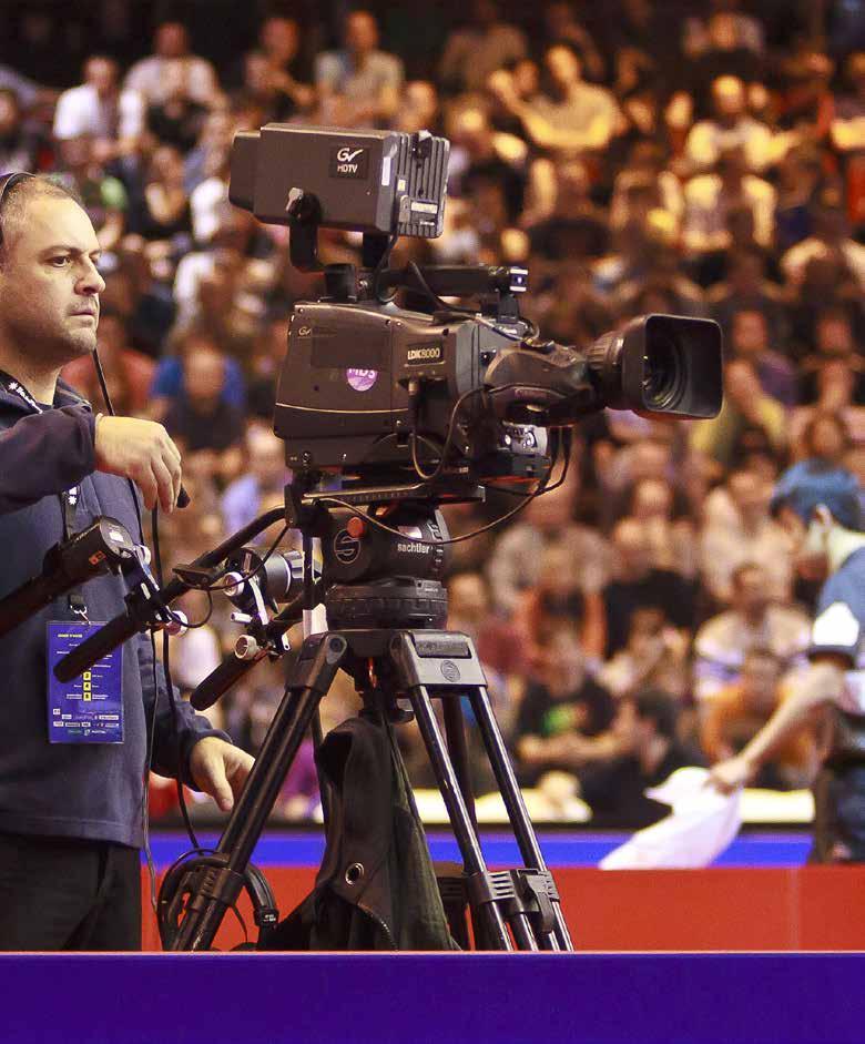 TV PRODUCTION REQUIREMENTS: Minimum TV Production: Semi Finals to Finals Minimum number of Cameras: 5, including main camera Commentators TV Graphics TV