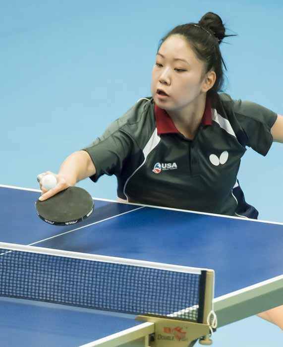 CONTENTS Lily ZHANG - USA 2014 Youth Olympic Games Bronze medalist 2012, 2016 Olympian 2015 ITTF-North American Championships Champion THE EVENTS 7 ITTF - Pan American Cup