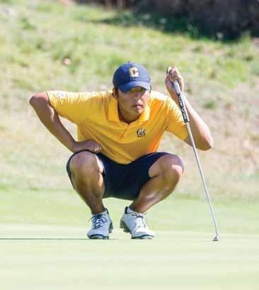 He had a wonderful summer of amateur golf and then just kept right on going once he arrived at Cal. There is nothing out there that bothers him. He is just on cruise control mentally.