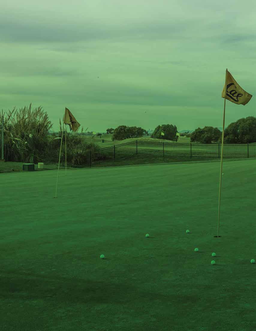 CAL GOLF S STATE-OF-THE-ART SHORT-GAME FACILITY In a huge boost for the California men s and women s golf