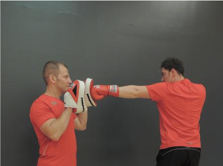 Striking Although Punch is a fitness boxing class and not technical pad work, we ARE still hitting pads, so when throwing punches coach your participants to think about hitting into and through the
